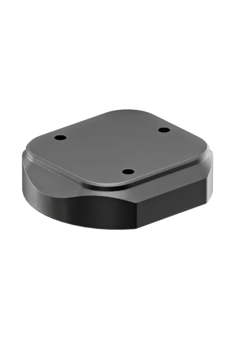 Simucube 3 Adapter 70mm front view side angle