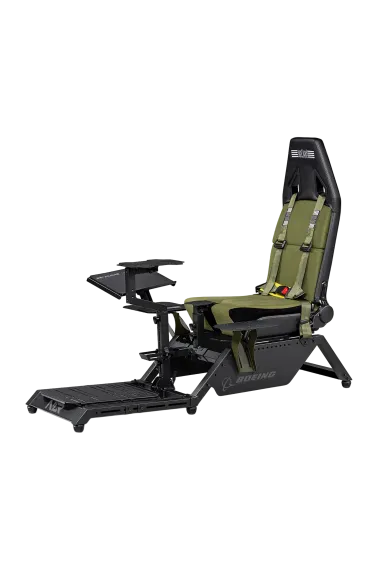 Next Level Racing Kokpit Boeing Flight Simulator Military widok od przodu z prawej