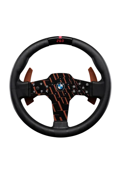 Fanatec CSL Steering Wheel BMW front view
