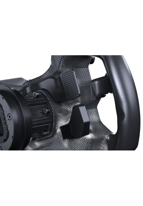 Fanatec CSL GT3 zoom view of the wheel shifters