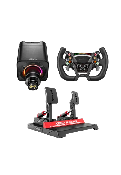 Simagic Alpha Evo + Zeus GT + P1000-F bundle photo