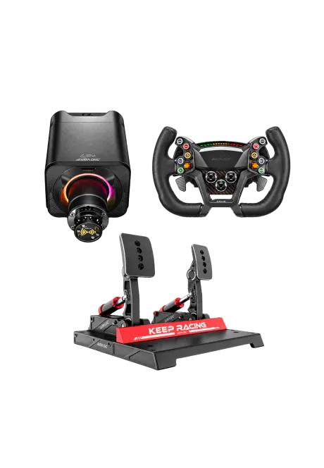 Simagic Alpha Evo + Zeus GT + P1000-F bundle photo