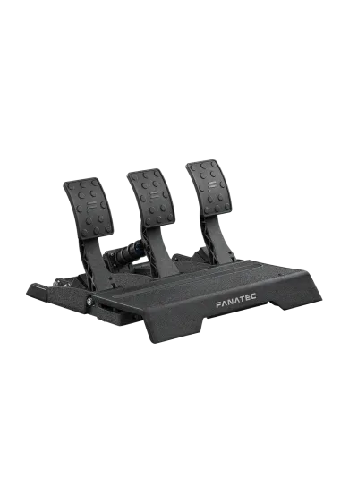 Fanatec CSL Elite Pedals V2 widok od przodu z lewej strony