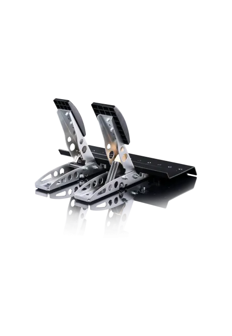 Fanatec CSL Pedals widok od tyłu pod kątem