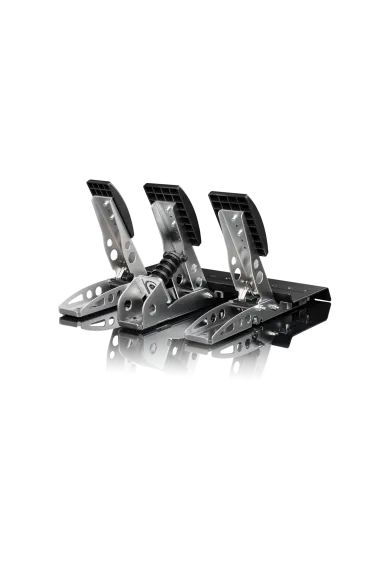 Fanatec CSL Pedals Load Cell Kit 3 pedały widok od tyłu