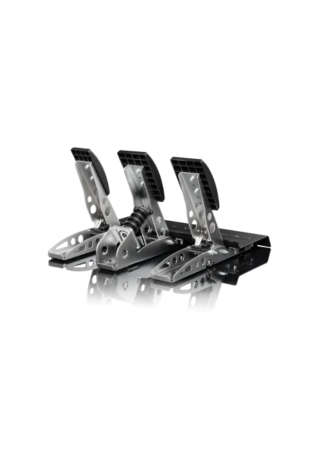 Fanatec CSL Pedals Load Cell Kit 3 pedały widok od tyłu