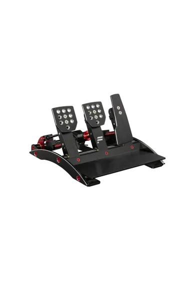 Fanatec Clubsport Pedals V3 front side view