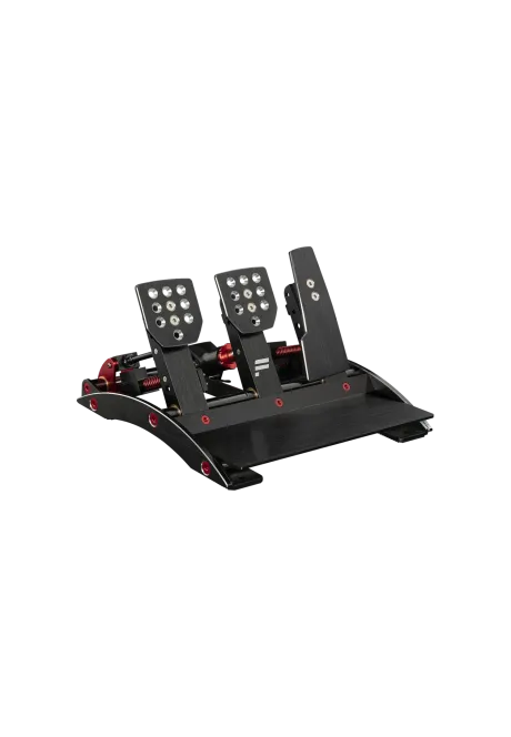 Fanatec Clubsport Pedals V3 front side view